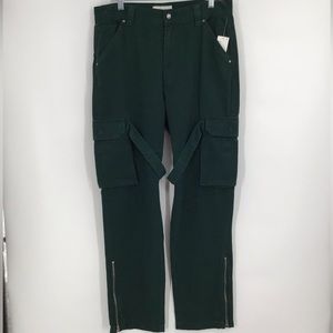 Standard/ Cloth Men's Green Cargo Pants